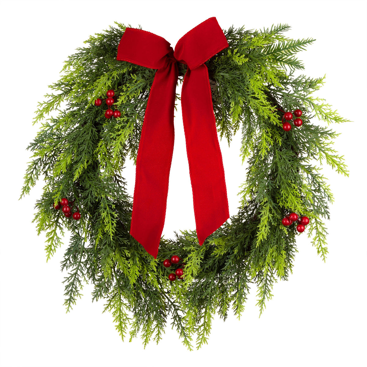 Classic Christmas Wreath, 61 cm