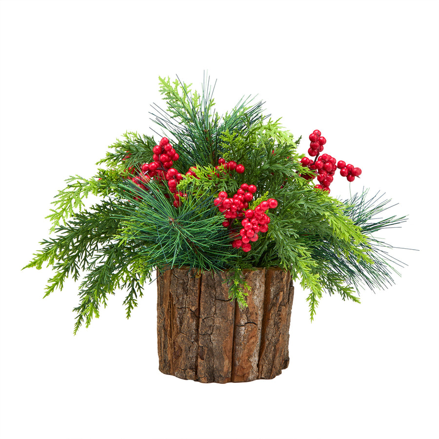 Classic Christmas Table Centrepiece, 28 cm