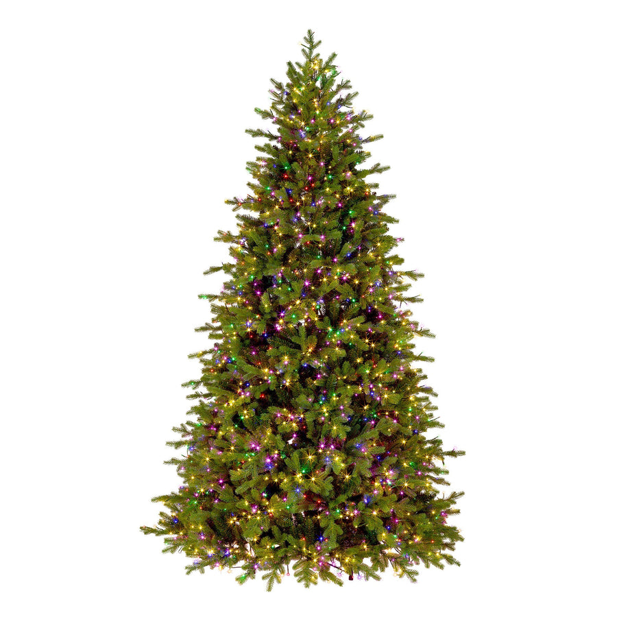 7.5ft Pre Lit Princeton Fraser Fir Christmas Tree, LED Lights