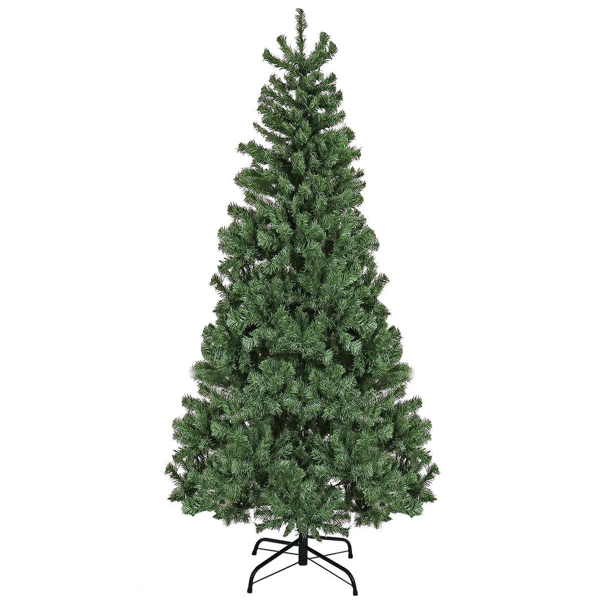 7.5ft Unlit Slim Sagamore Hinged Christmas Tree