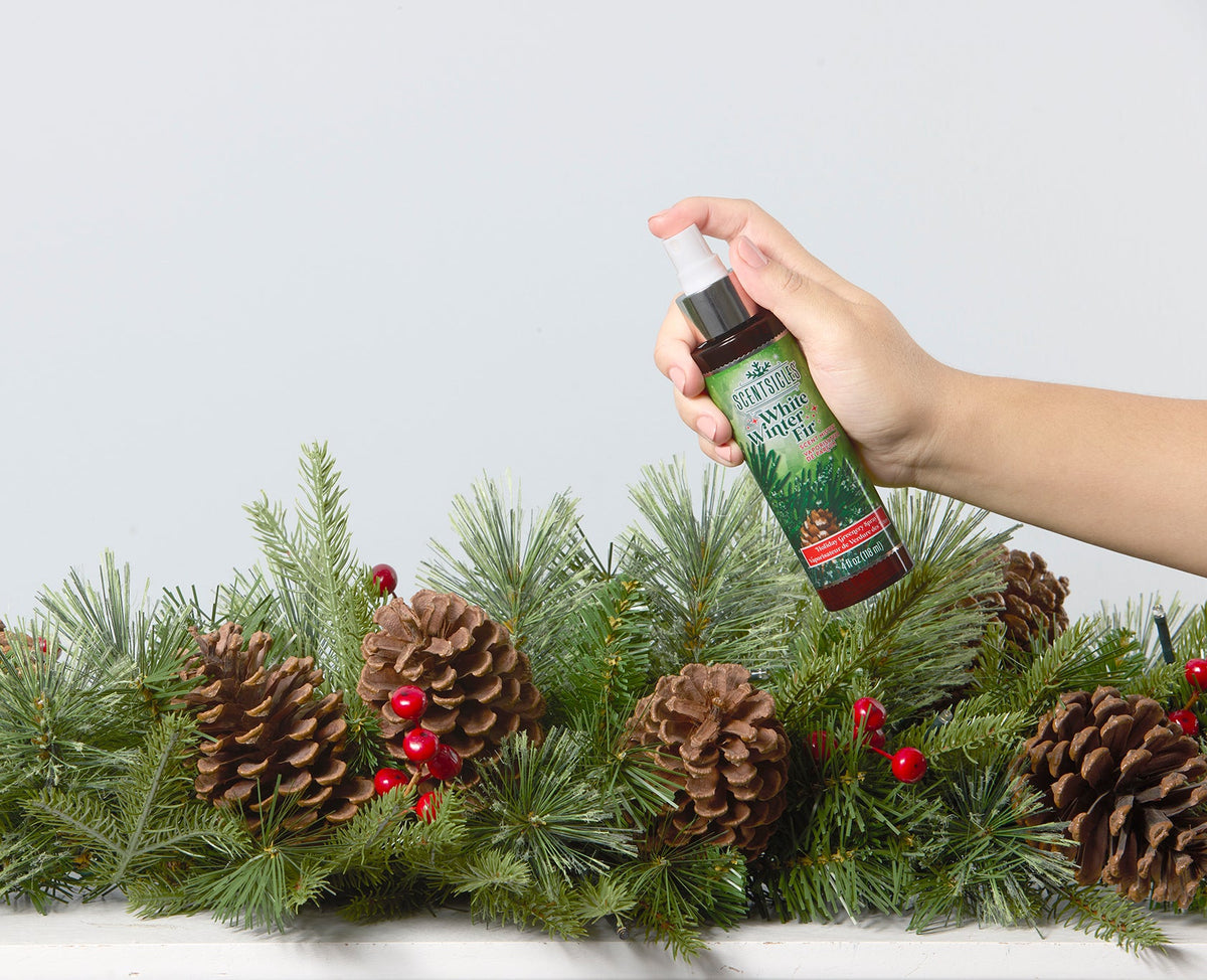 Scent Sticks and Spray Set, White Winter Fir