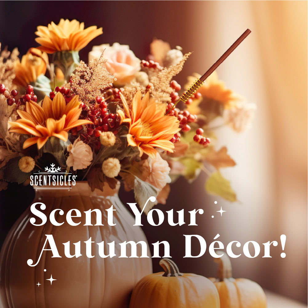 Autumn Scent Sticks Trio, Apple, Pumpkin and Cinnamon