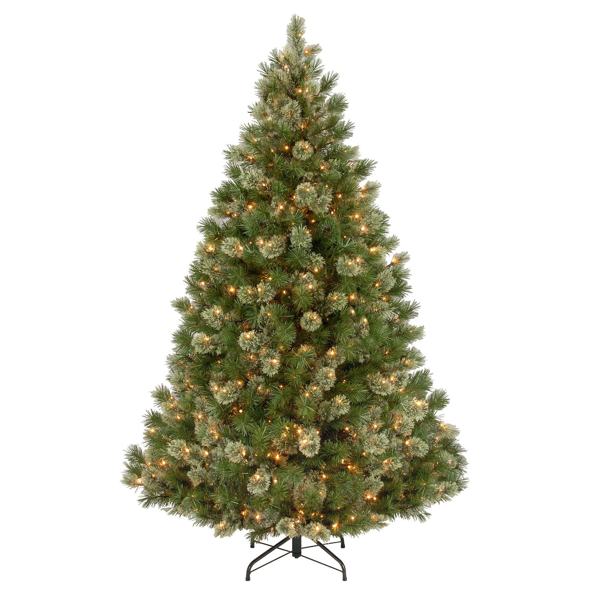 7.5ft Pre Lit Wispy Willow Christmas Tree, 750 Clear Lights