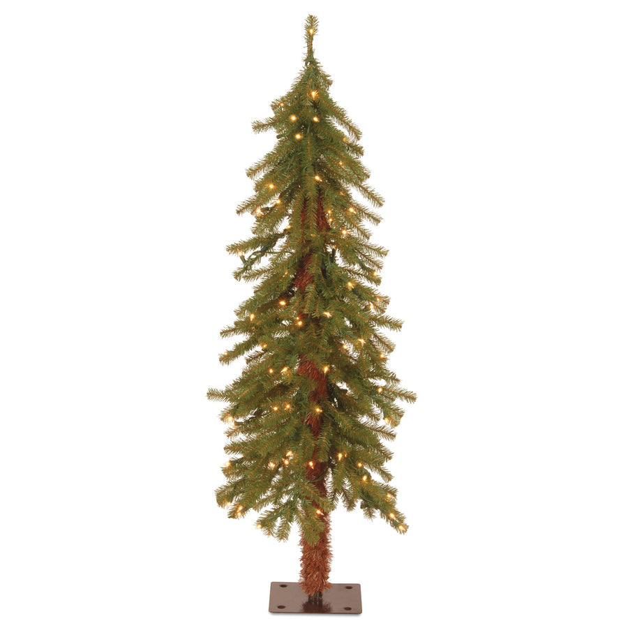 4ft Cedar Christmas Tree with Clear Lights